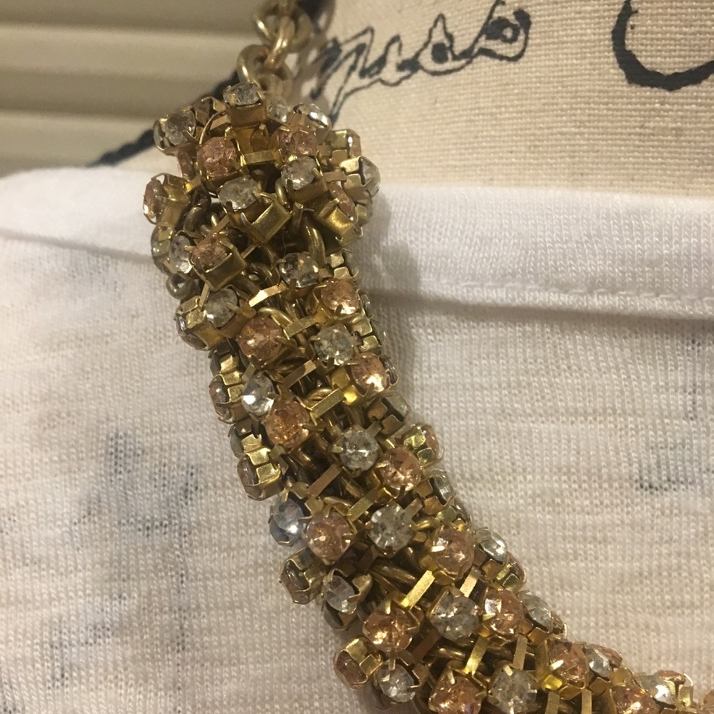 LOFT Thick Rhinestone Rope Necklace - Picture 6 of 6